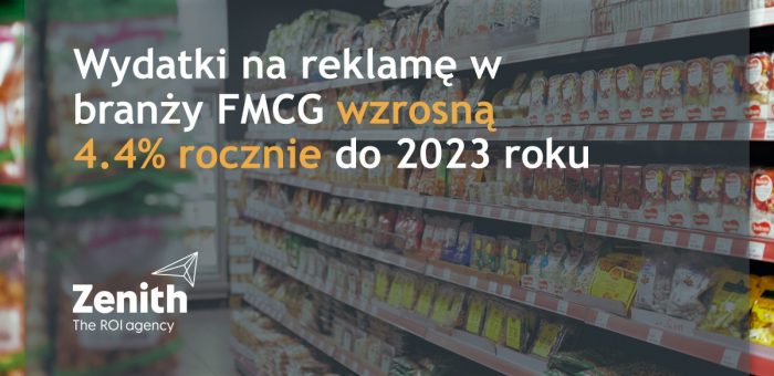 Wydatki na reklamę w branży FMCG wzrosną o 4.4% rocznie do 2023 roku